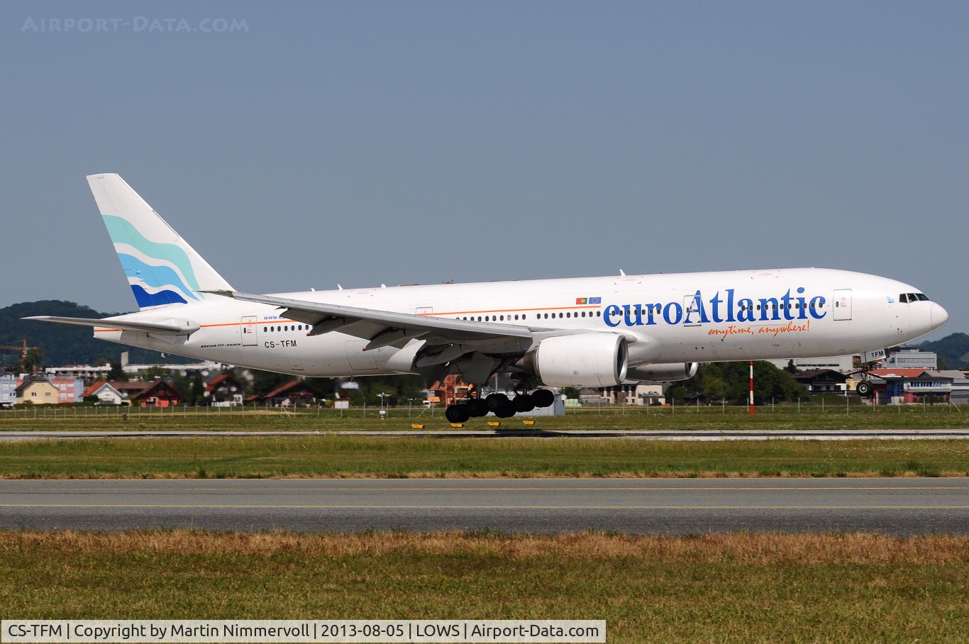 CS-TFM, 1998 Boeing 777-212/ER C/N 28513, EuroAtlantic Airways