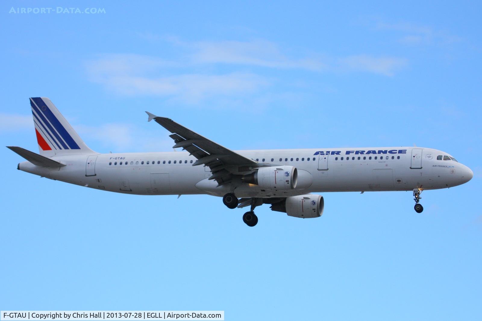 F-GTAU, 2009 Airbus A321-212 C/N 3814, Air France
