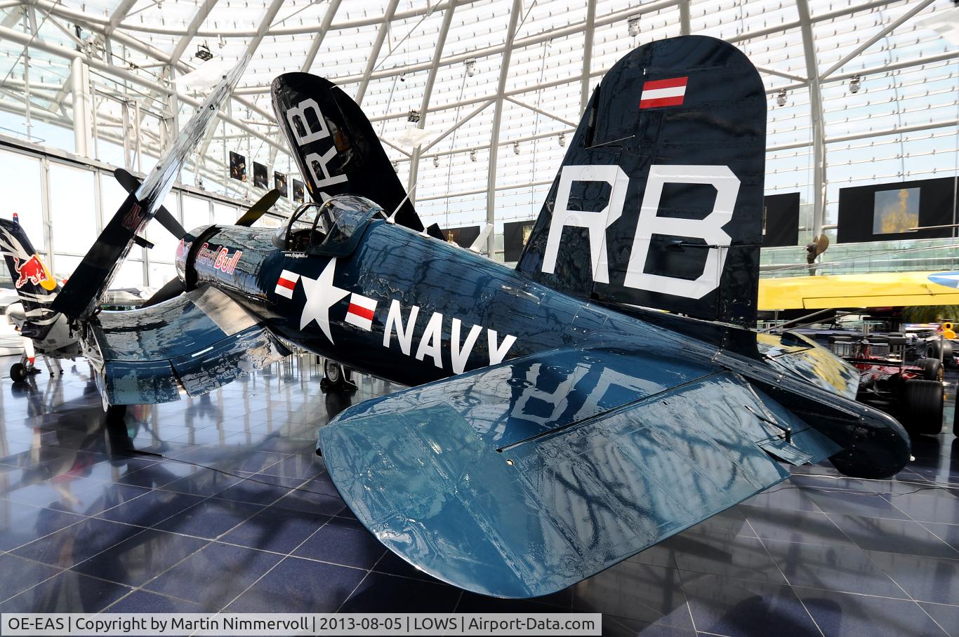 OE-EAS, 1945 Vought F4U-4 Corsair C/N 9149, Flying Bulls