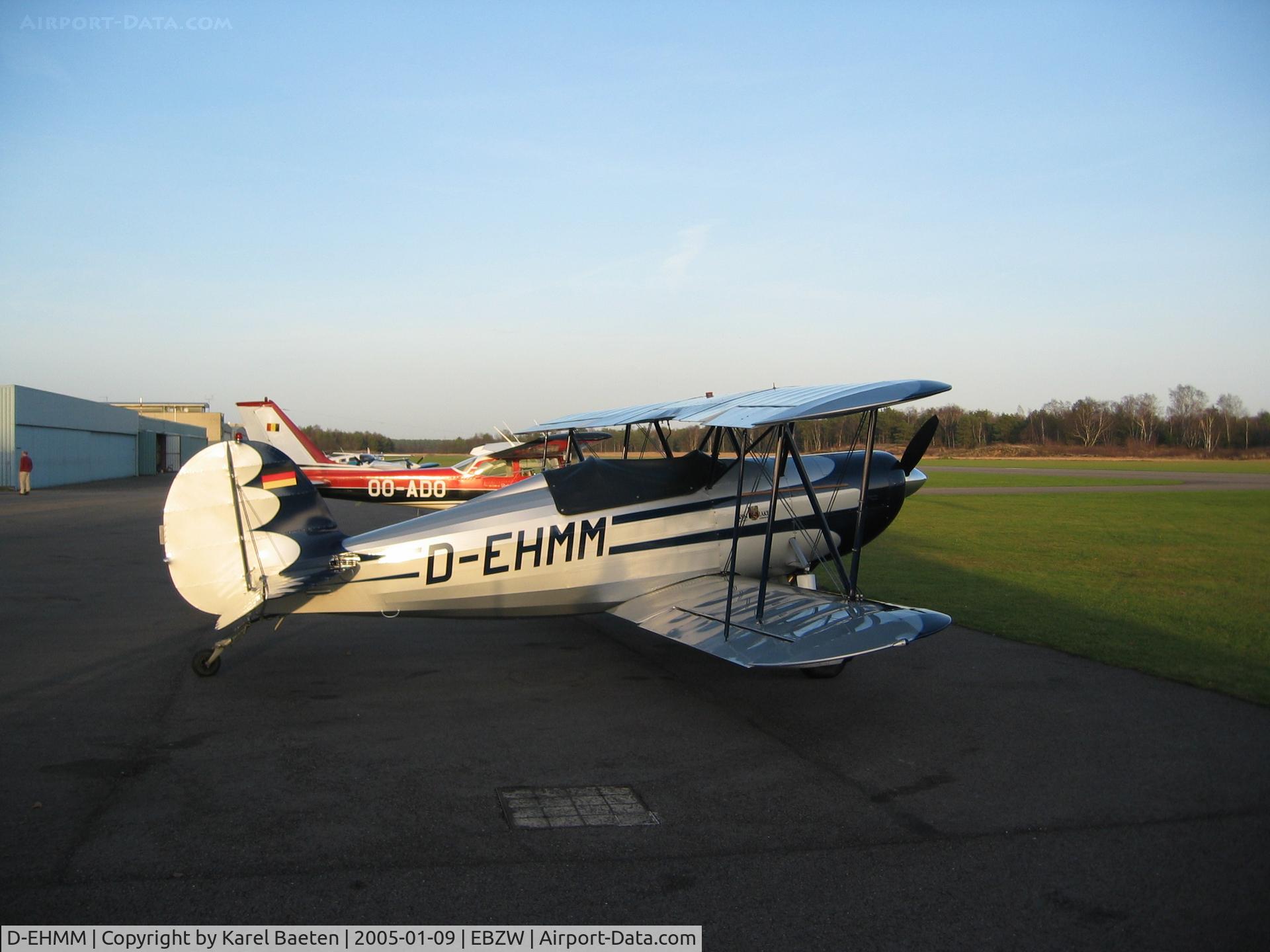 D-EHMM, Great Lakes 2T-1 Sport Trainer C/N 0762, regular visitor @EBZW