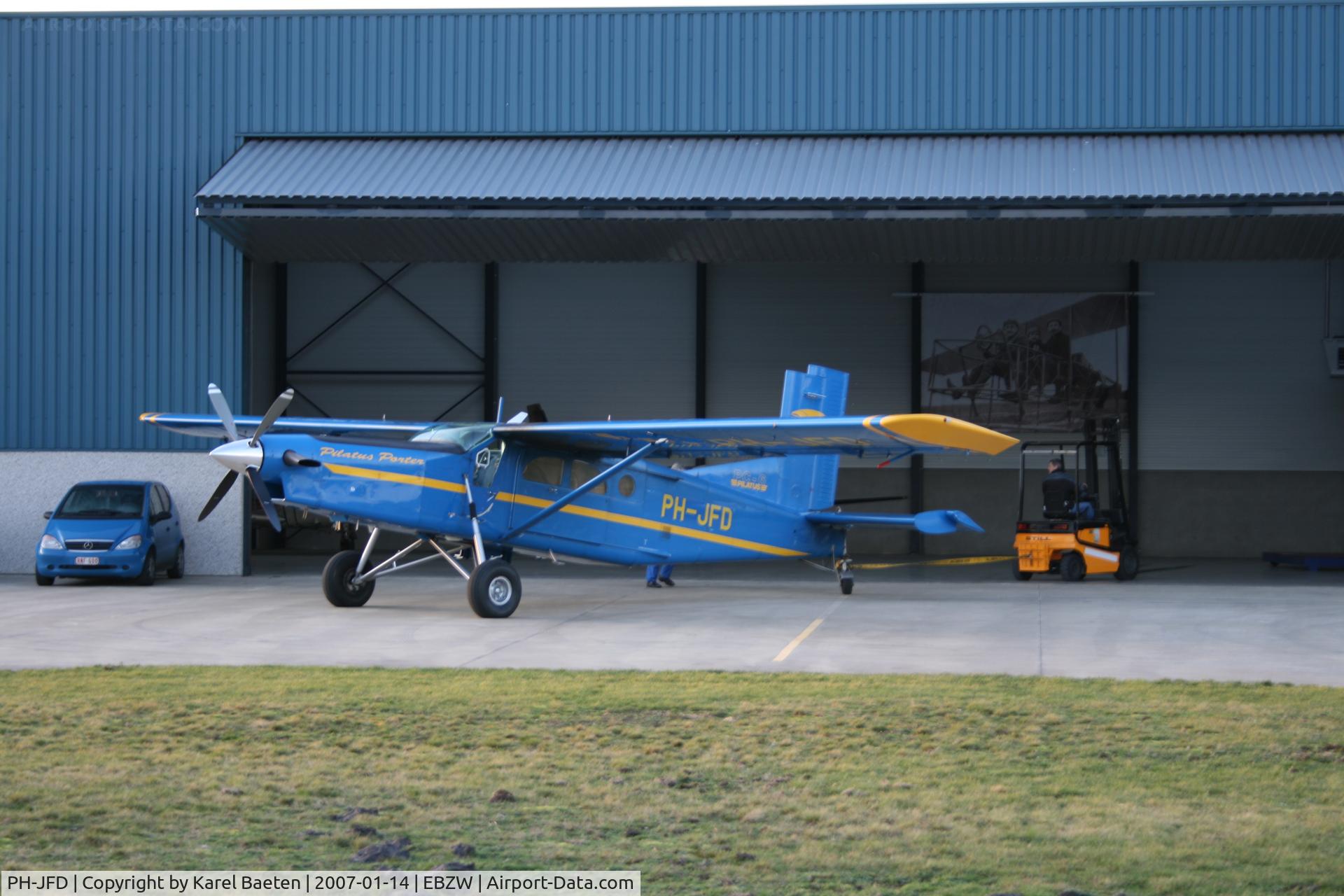 PH-JFD, Pilatus PC-6/B2-H4 Turbo Porter C/N 909, maintenance@EBZW