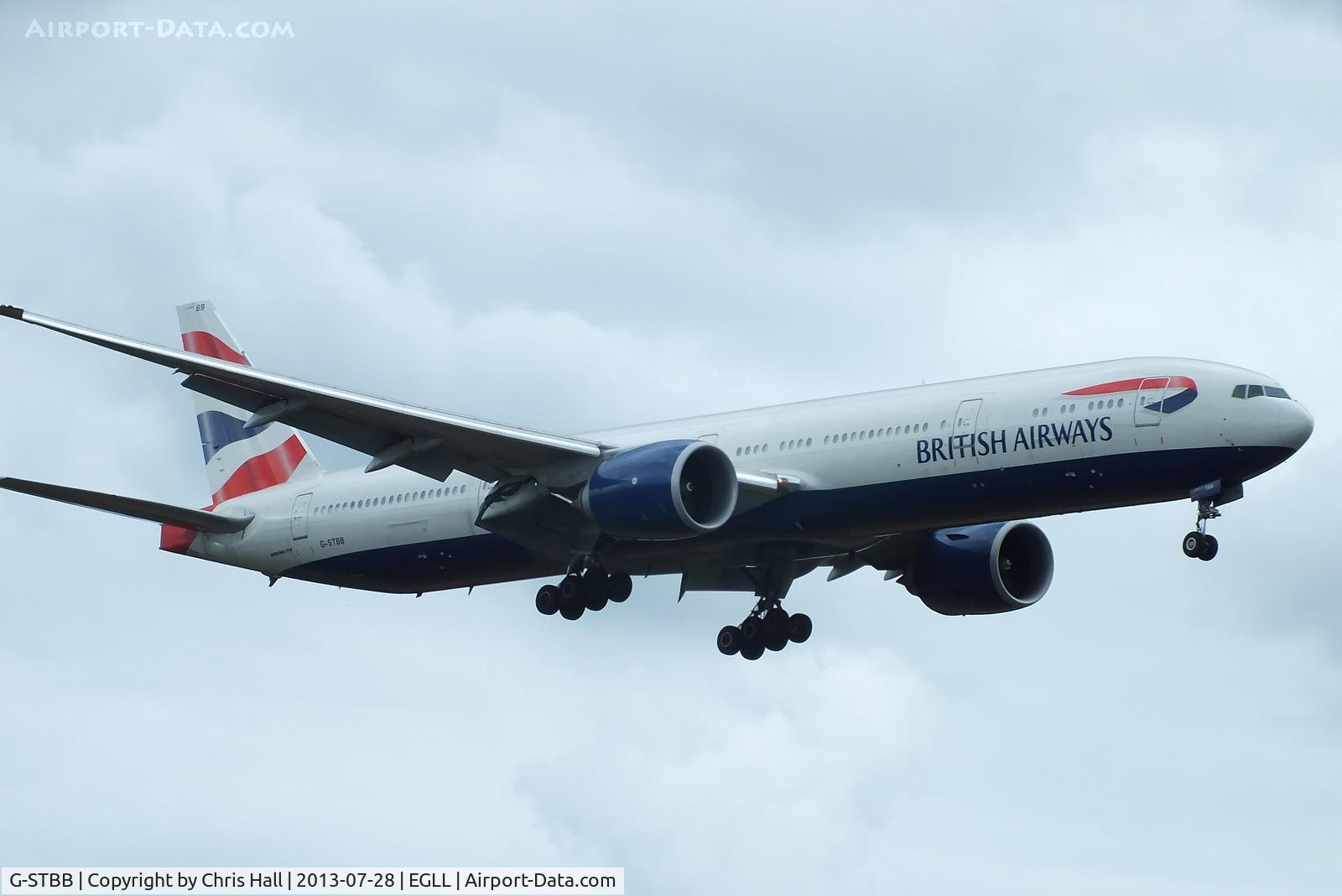 G-STBB, 2010 Boeing 777-36N/ER C/N 38286, British Airways