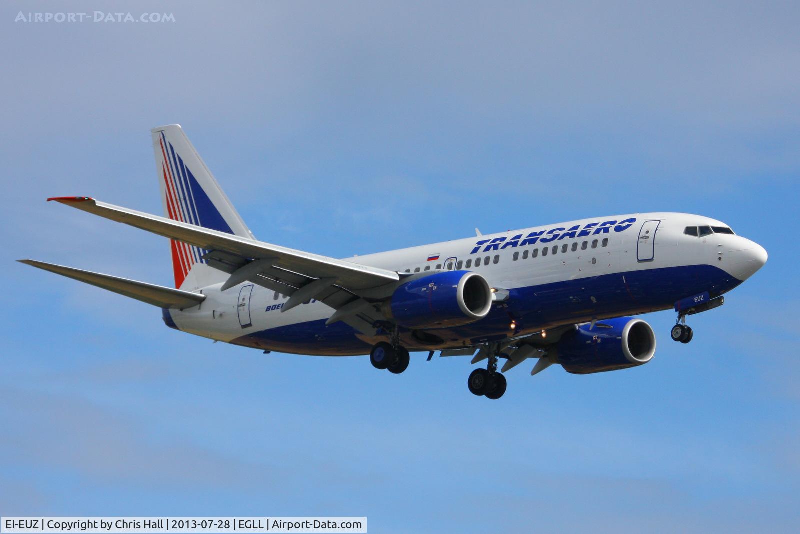 EI-EUZ, 2004 Boeing 737-7Q8 C/N 29355, Transaero Airlines