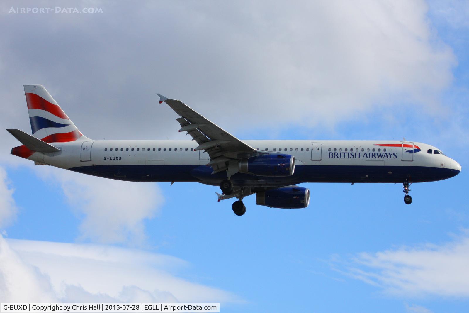 G-EUXD, 2004 Airbus A321-231 C/N 2320, British Airways