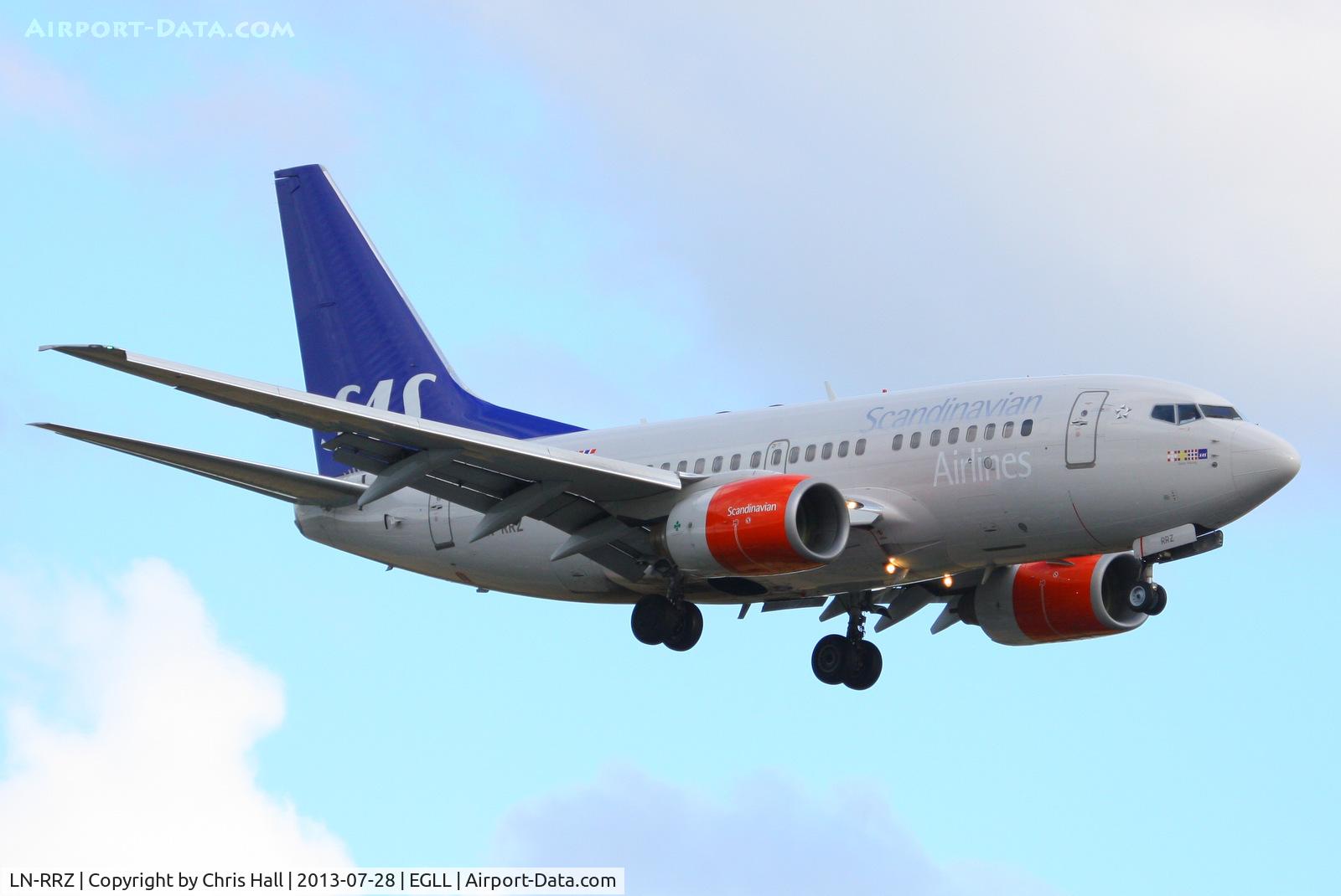 LN-RRZ, 1998 Boeing 737-683 C/N 28295, Scandinavian