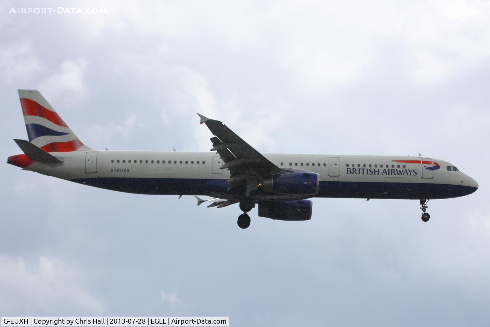 G-EUXH, 2004 Airbus A321-231 C/N 2363, British Airways
