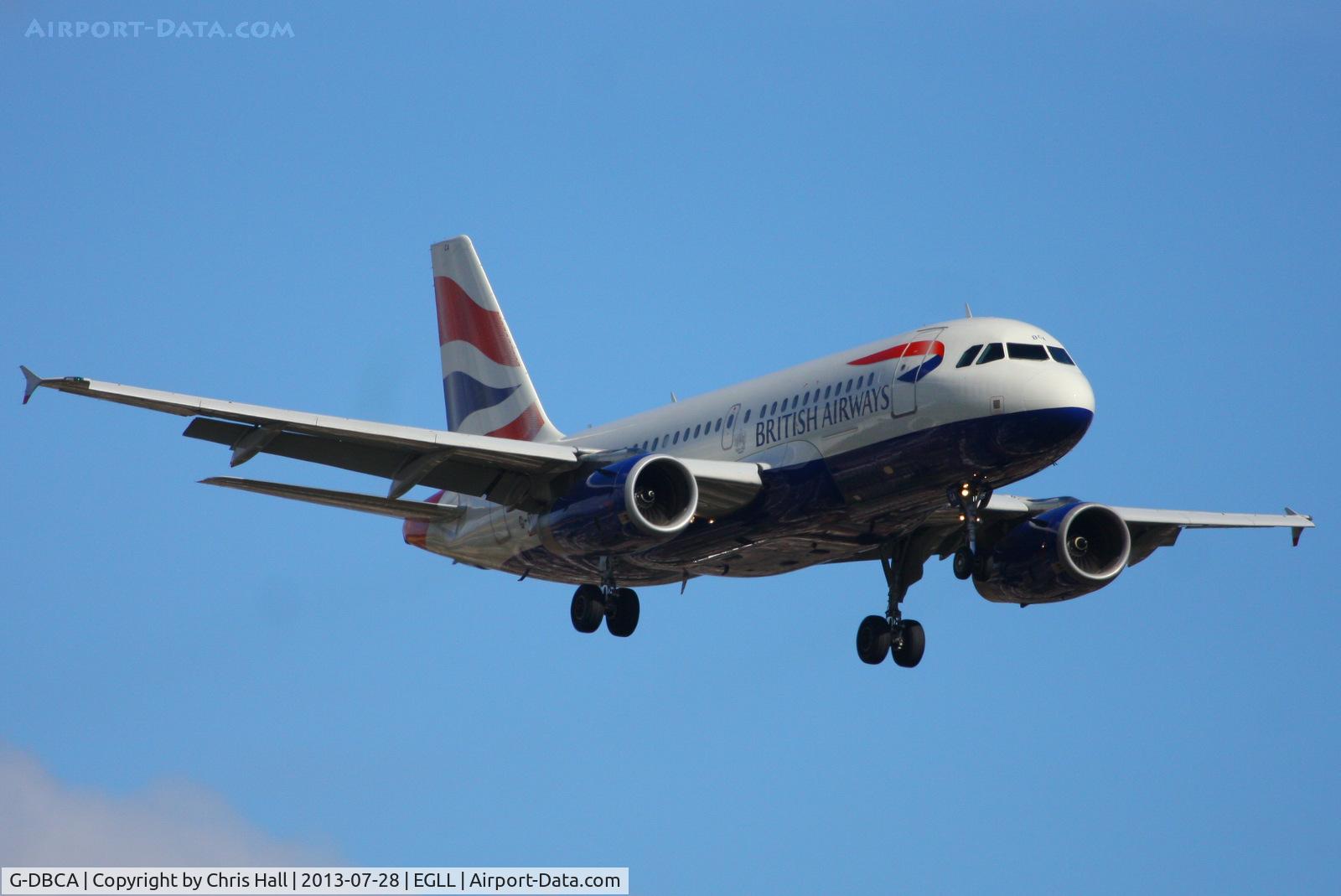 G-DBCA, 2004 Airbus A319-131 C/N 2098, British Airways