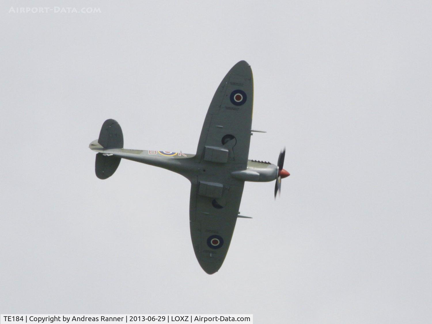 TE184, 1945 Supermarine 361 Spitfire LF.XVIe C/N CBAF.IX.4394, Supermarine Spitfire
