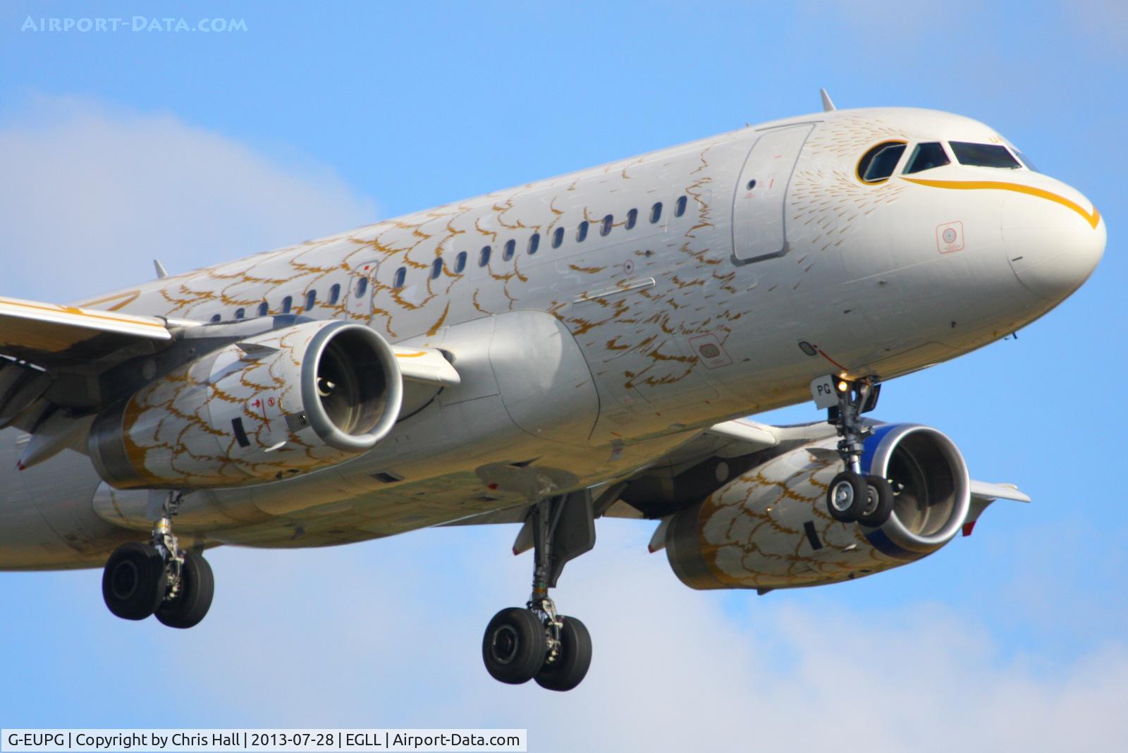 G-EUPG, 2000 Airbus A319-131 C/N 1222, British Airways