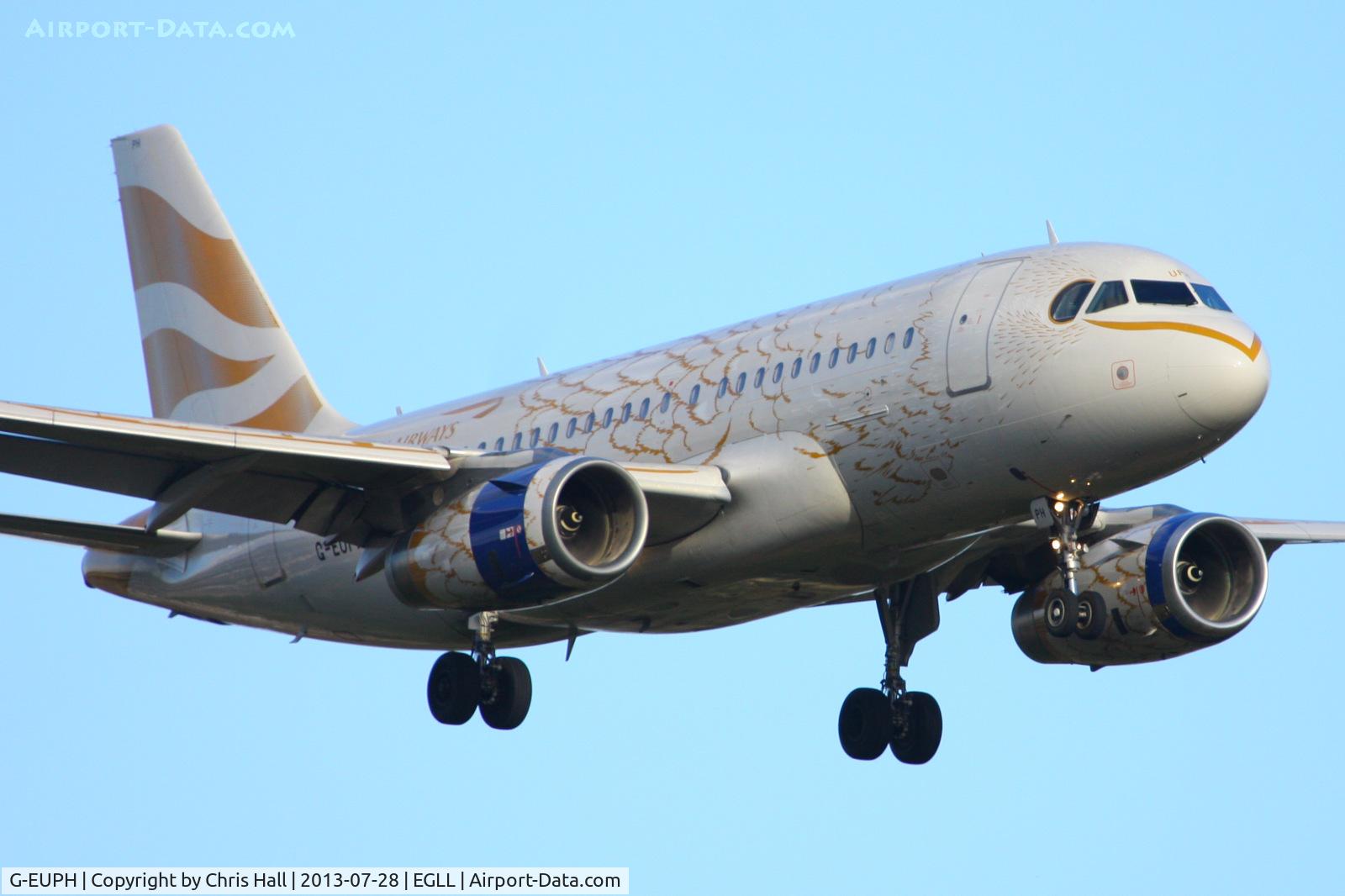 G-EUPH, 2000 Airbus A319-131 C/N 1225, British Airways