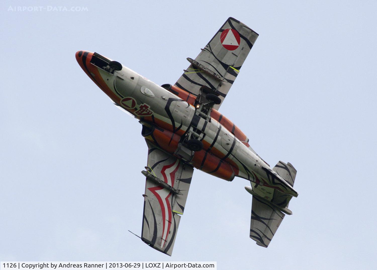 1126, Saab 105OE C/N 105426, Austrian Air Force Saab 105OE