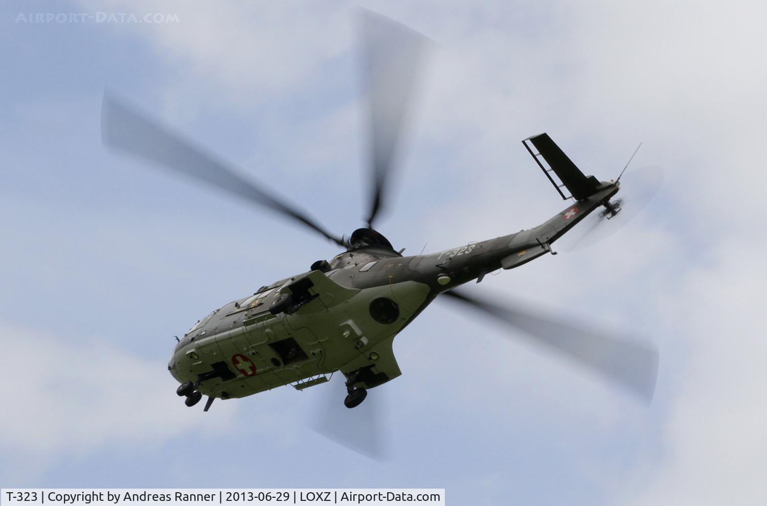 T-323, Aerospatiale TH89 Super Puma (AS-332M1) C/N 2360, Swiss Air Force Super Puma