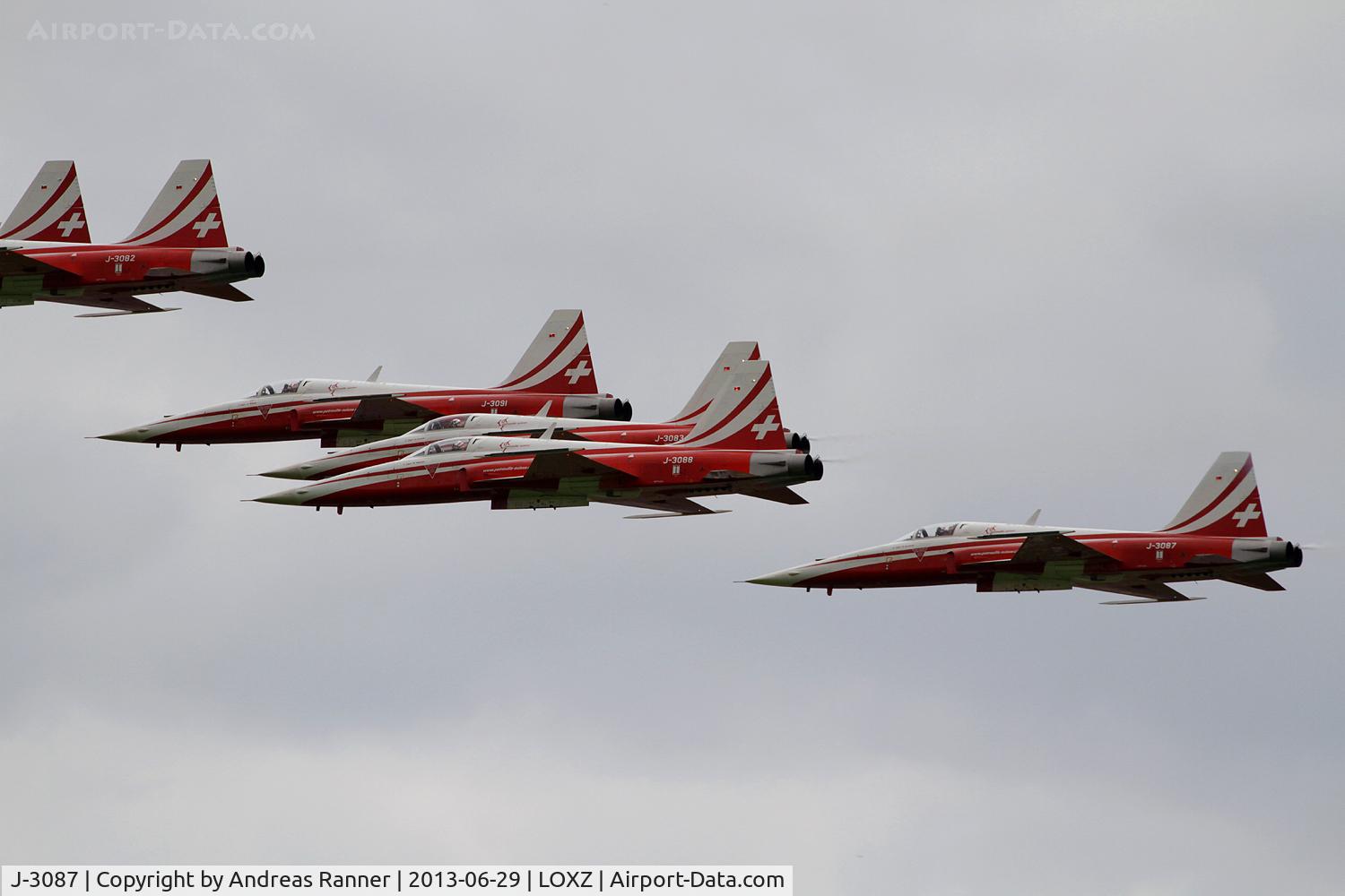 J-3087, Northrop F-5E Tiger II C/N L.1087, Swiss Air Force F-5