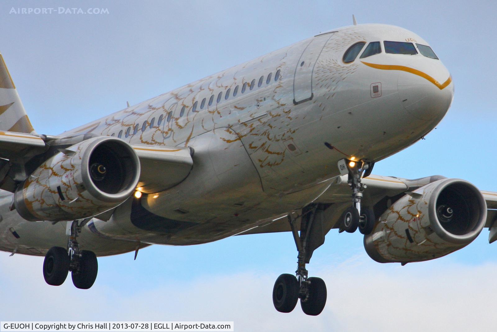 G-EUOH, 2001 Airbus A319-131 C/N 1604, British Airways