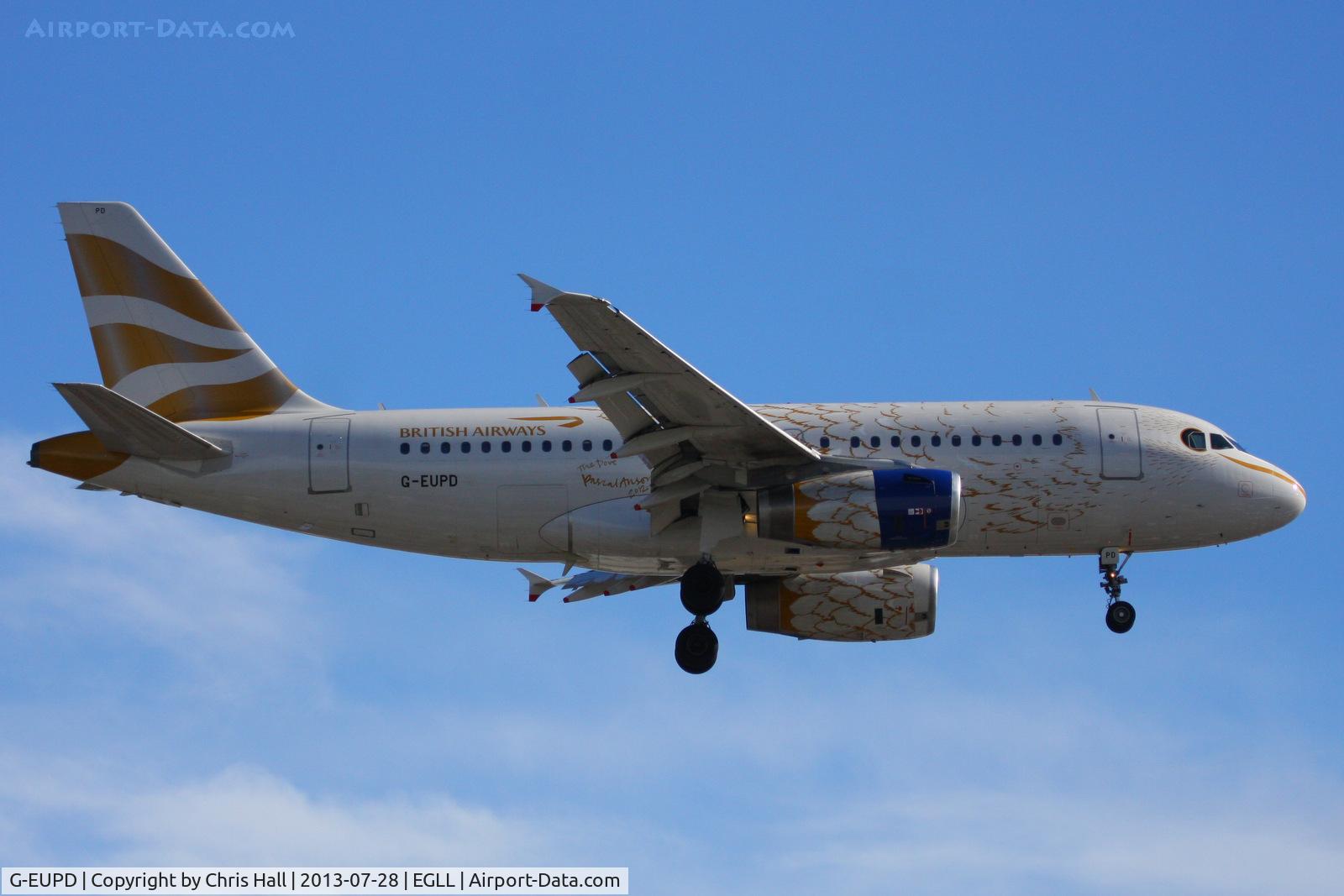 G-EUPD, 1999 Airbus A319-131 C/N 1142, British Airways