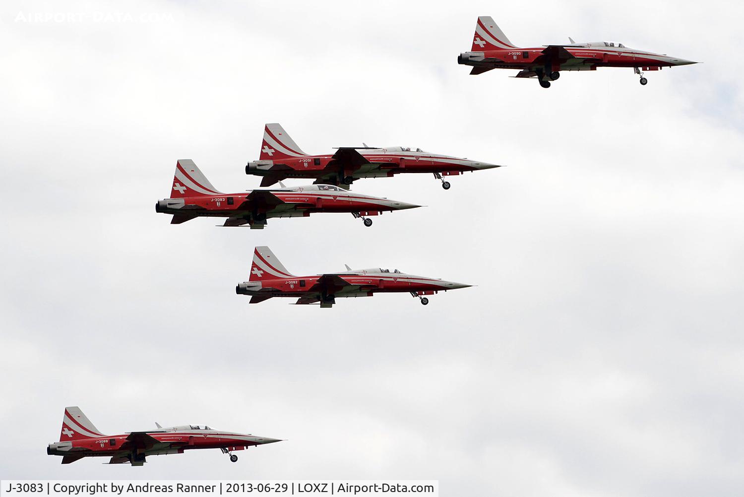 J-3083, Northrop F-5E Tiger II C/N L.1083, Swiss Air Force F-5