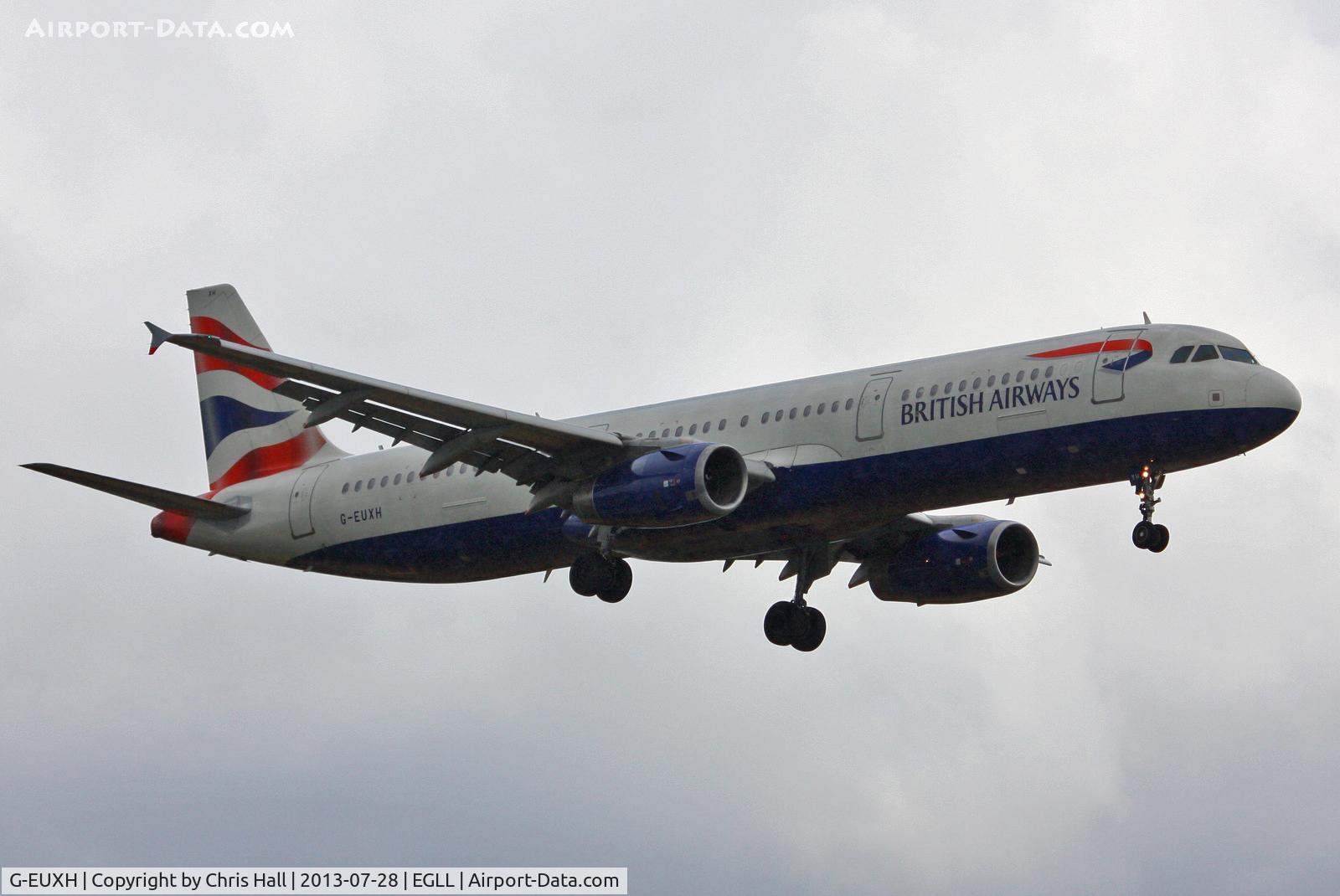 G-EUXH, 2004 Airbus A321-231 C/N 2363, British Airways