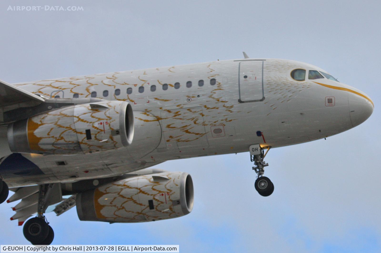 G-EUOH, 2001 Airbus A319-131 C/N 1604, British Airways