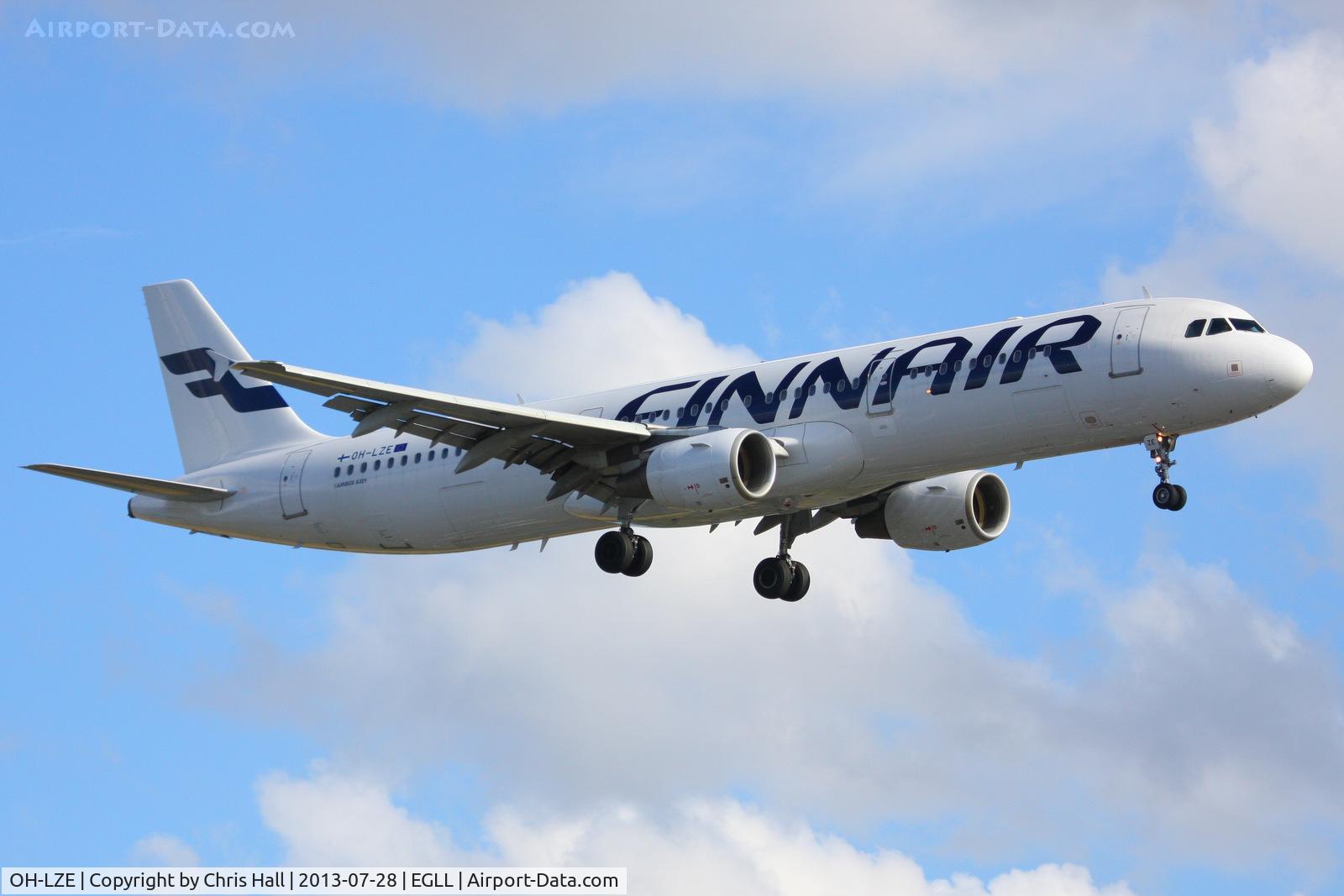 OH-LZE, 2003 Airbus A321-211 C/N 1978, Finnair