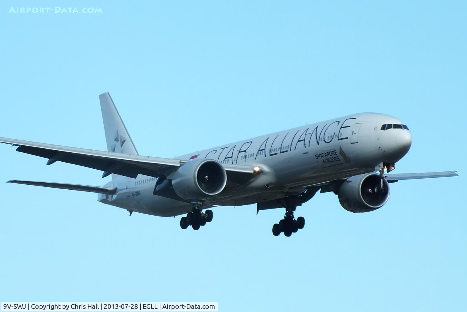 9V-SWJ, 2007 Boeing 777-312/ER C/N 34575, Singapore Airlines