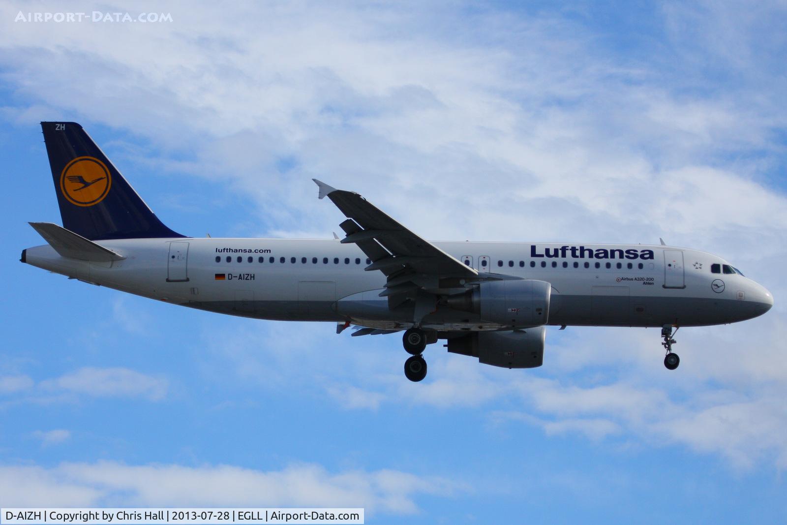 D-AIZH, 2010 Airbus A320-214 C/N 4363, Lufthansa