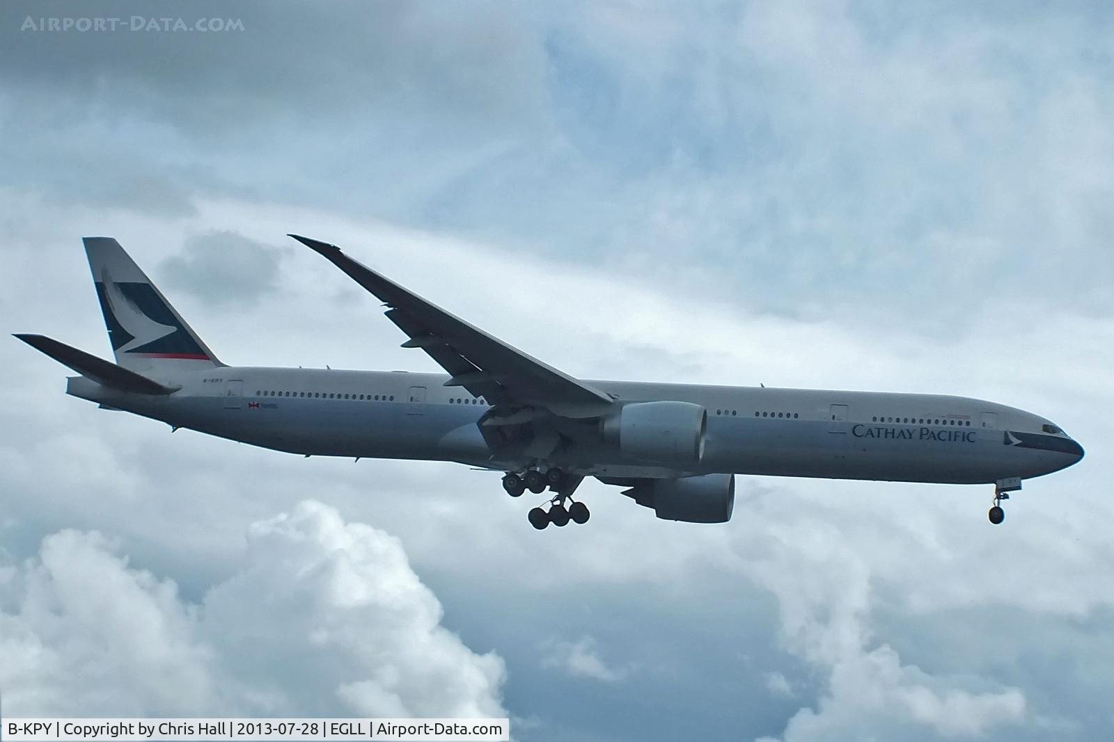 B-KPY, 2012 Boeing 777-367/ER C/N 37899, Cathay Pacific