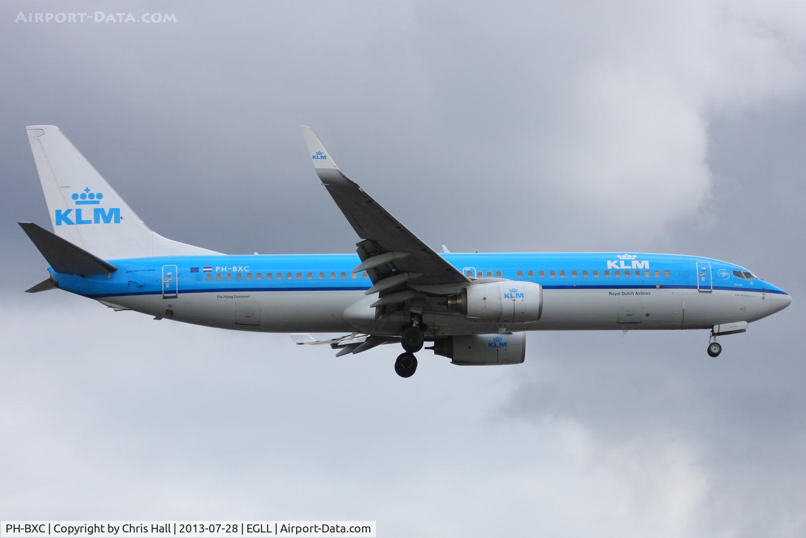 PH-BXC, 1999 Boeing 737-8K2 C/N 29133, KLM Royal Dutch Airlines