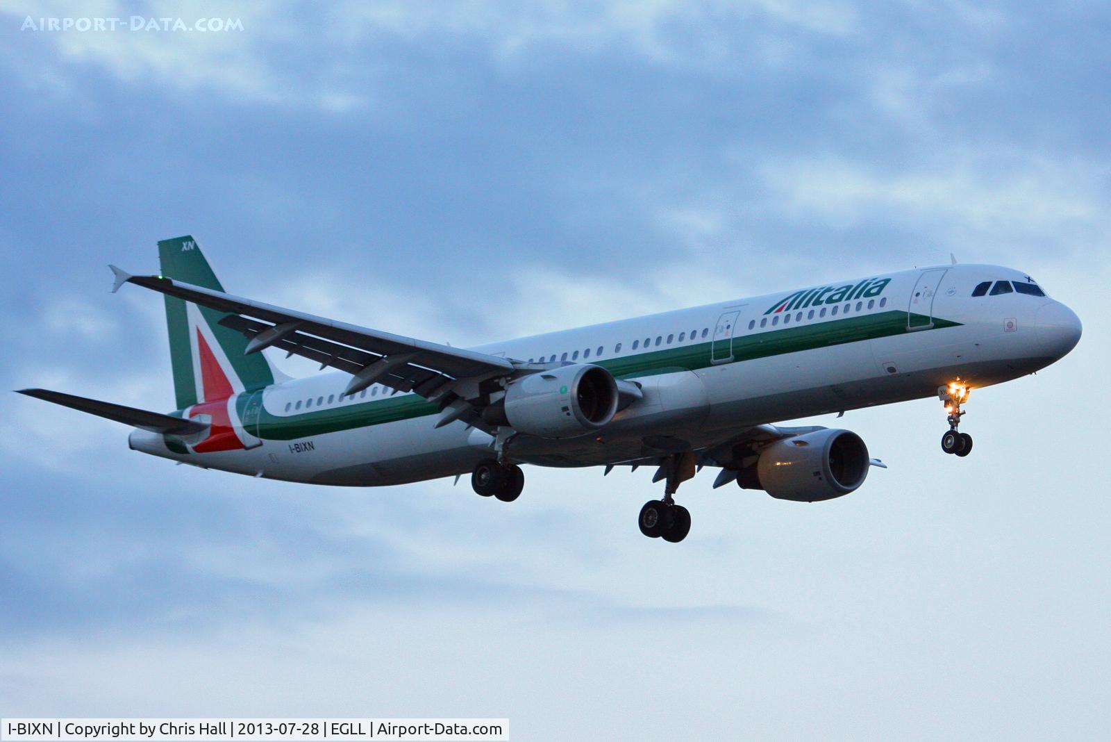 I-BIXN, 1996 Airbus A321-112 C/N 576, Alitalia