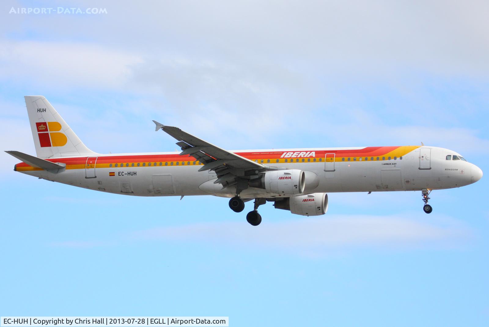 EC-HUH, 1999 Airbus A321-211 C/N 1021, Iberia