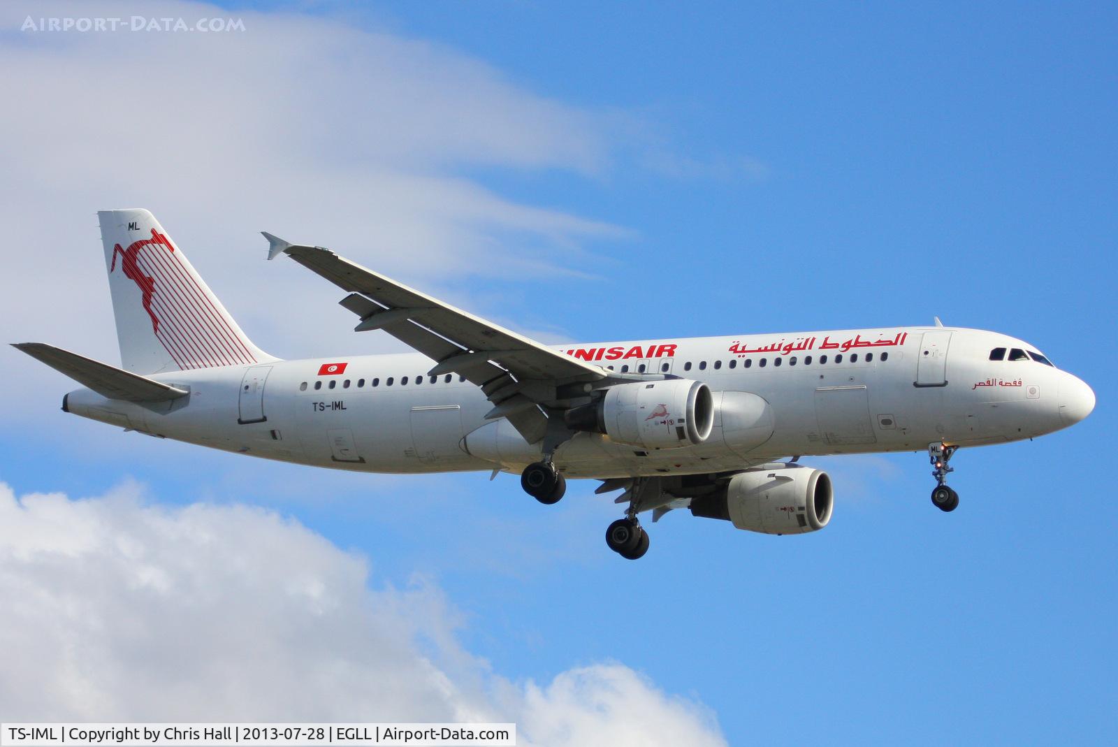 TS-IML, 1999 Airbus A320-211 C/N 0958, Tunisair