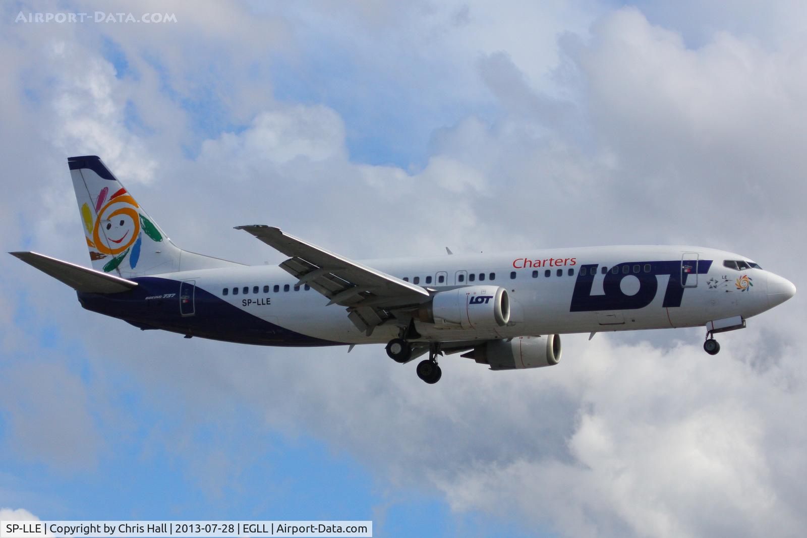 SP-LLE, 1996 Boeing 737-45D C/N 27914, LOT Charters