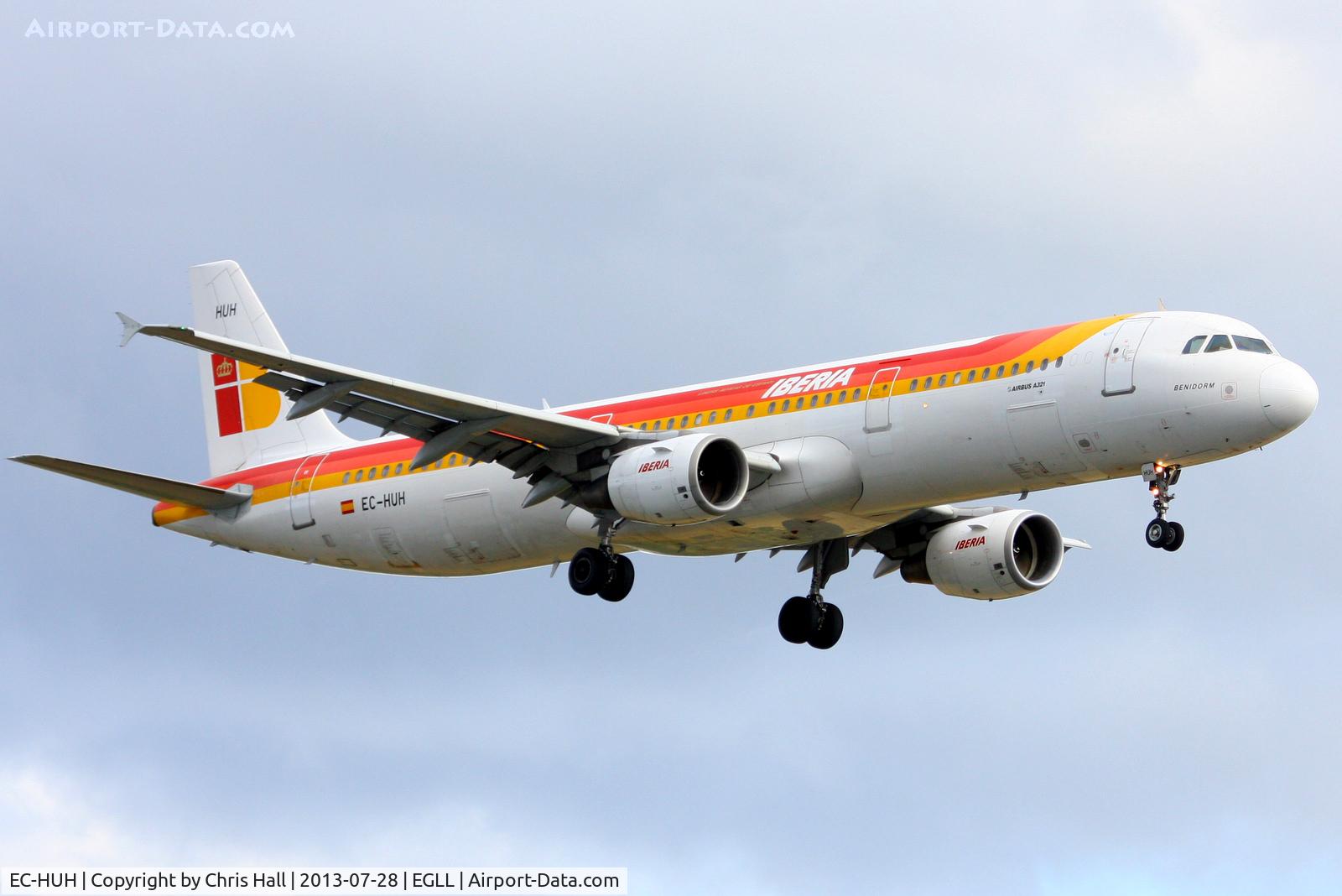 EC-HUH, 1999 Airbus A321-211 C/N 1021, Iberia