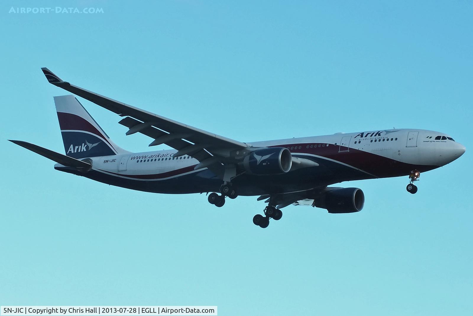 5N-JIC, 2008 Airbus A330-223 C/N 891, Arik Air