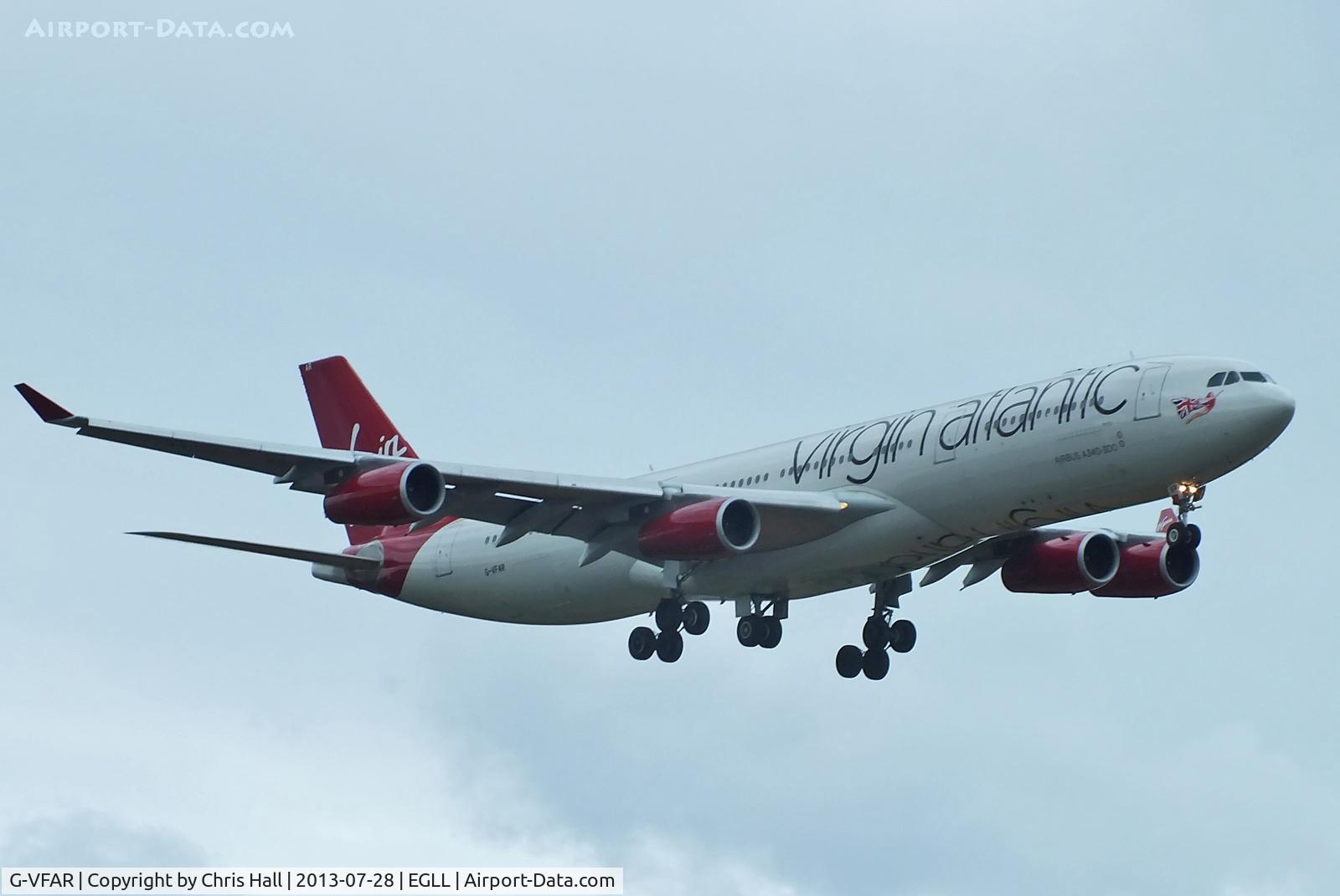 G-VFAR, 1998 Airbus A340-313X C/N 225, Virgin Atlantic Airways