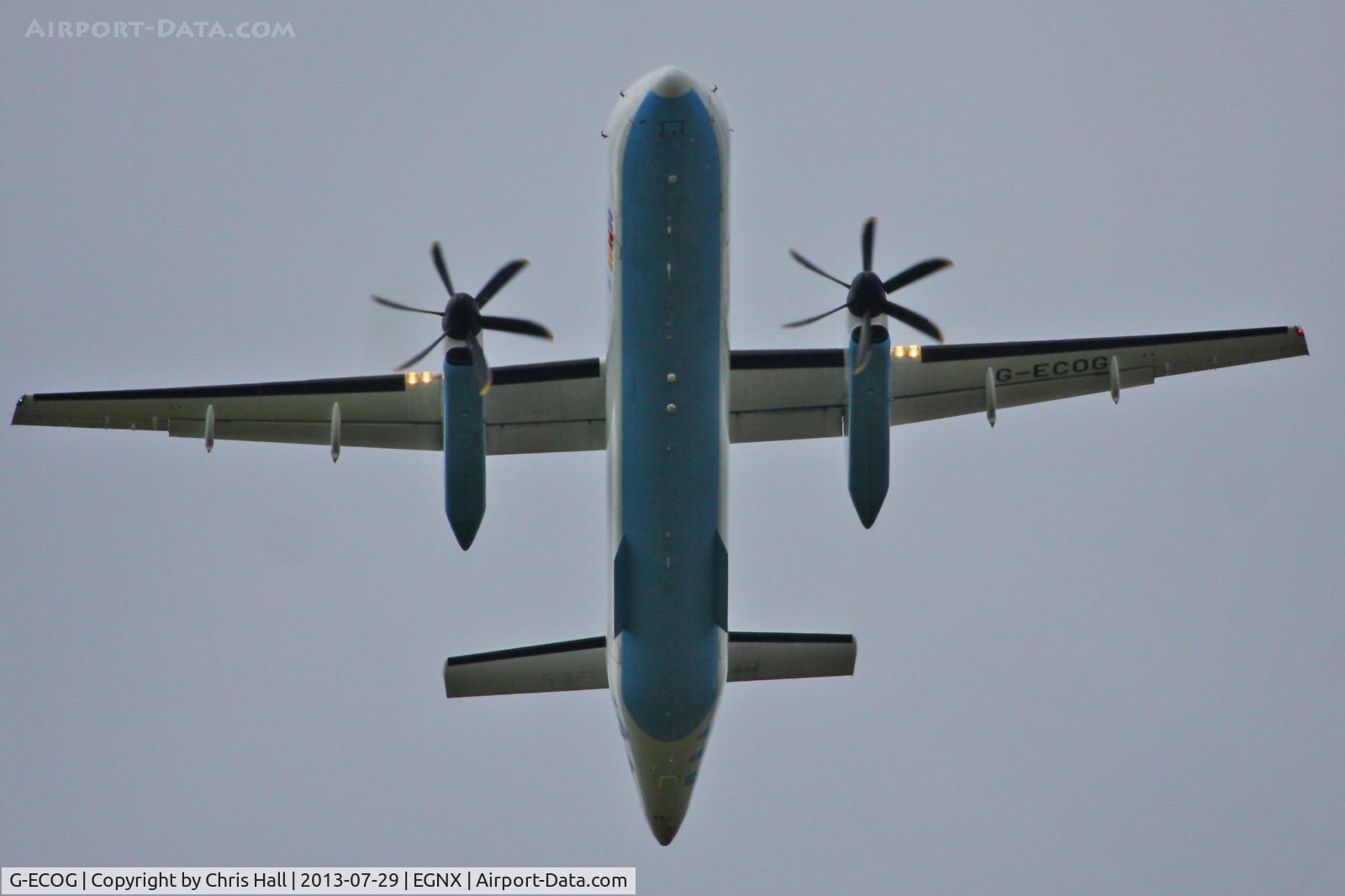 G-ECOG, 2008 De Havilland Canada DHC-8-402Q Dash 8 C/N 4220, flybe