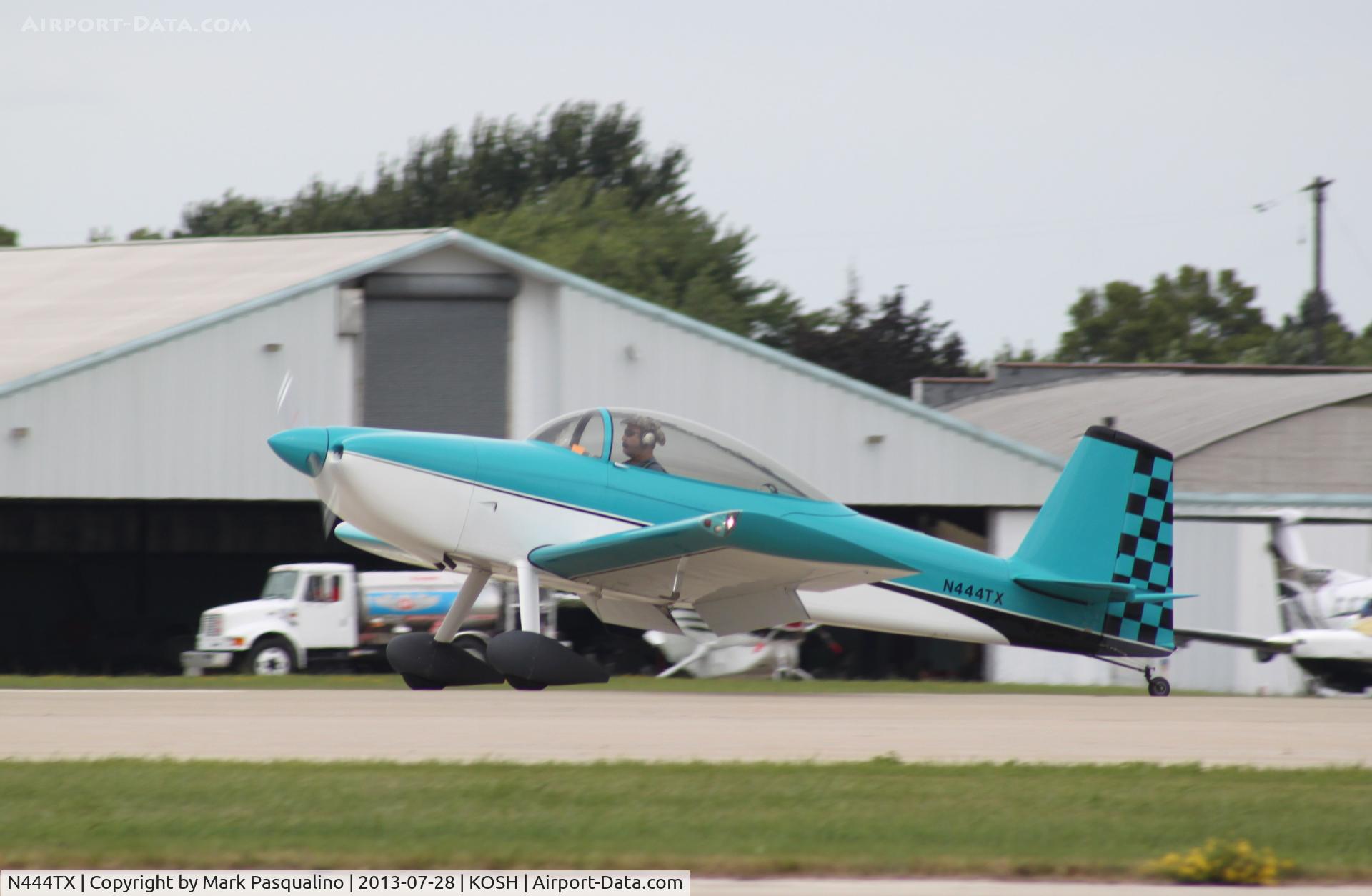 N444TX, 2001 Vans RV-8 C/N 80984, Vans RV-8