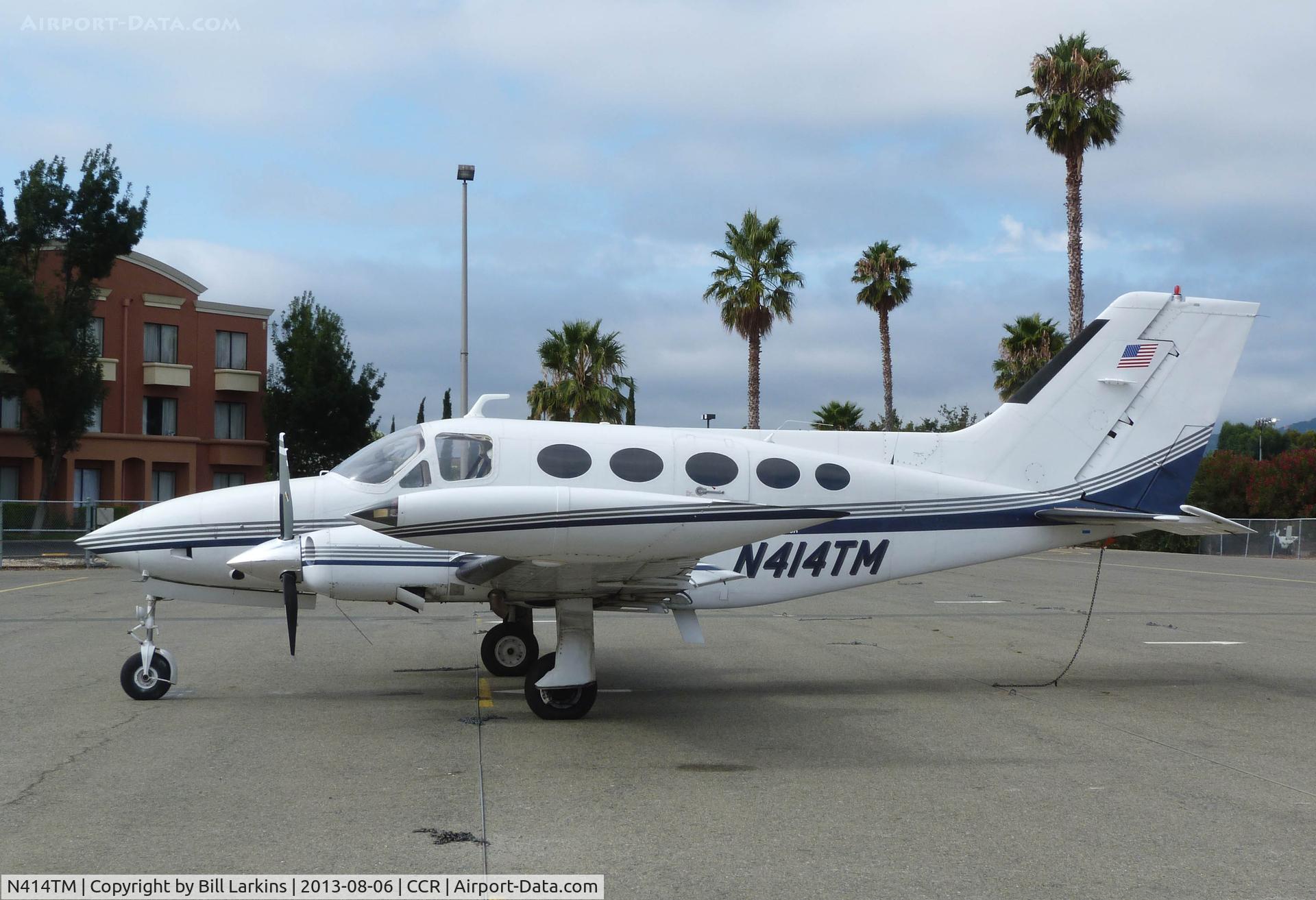 N414TM, 1973 Cessna 414 Chancellor C/N 414-0419, Visitor