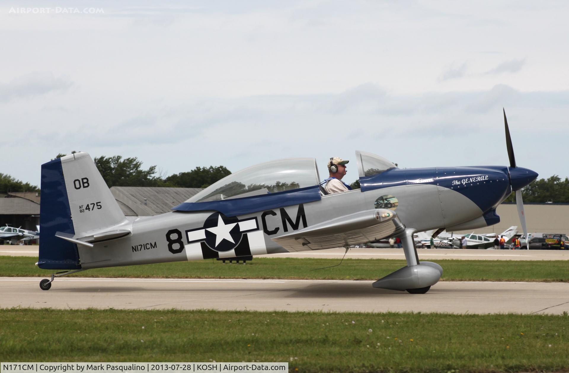 N171CM, Vans RV-8 C/N 82475, Vans RV-8