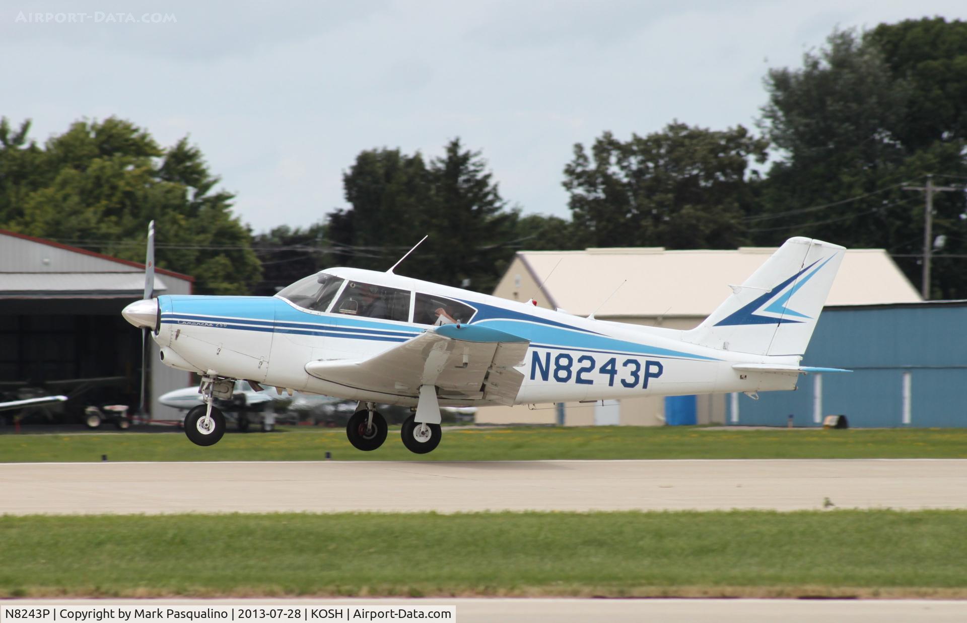 N8243P, 1963 Piper PA-24-250 Comanche C/N 24-3497, Piper PA-24-250