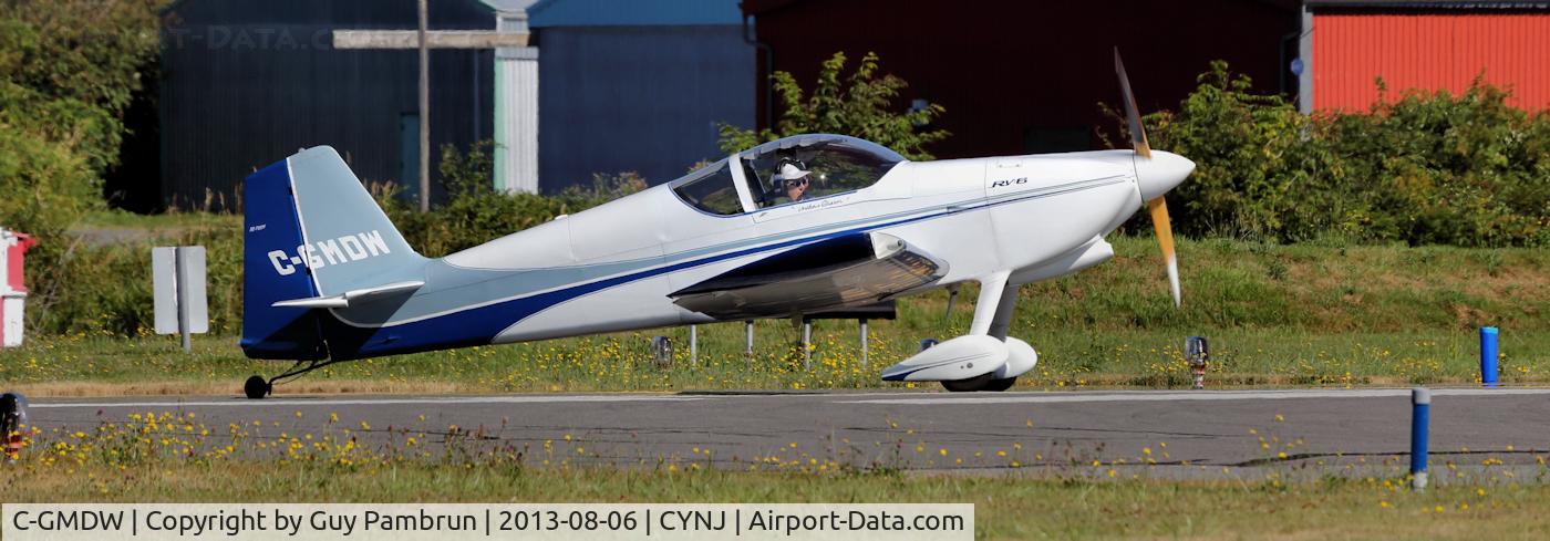 C-GMDW, 1996 Vans RV-6 C/N 20789, Taxiing out