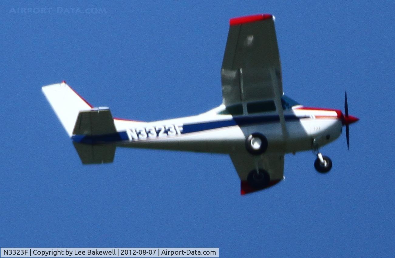 N3323F, 1966 Cessna 182J Skylane C/N 18257323, While operating over Forest Lake, MN