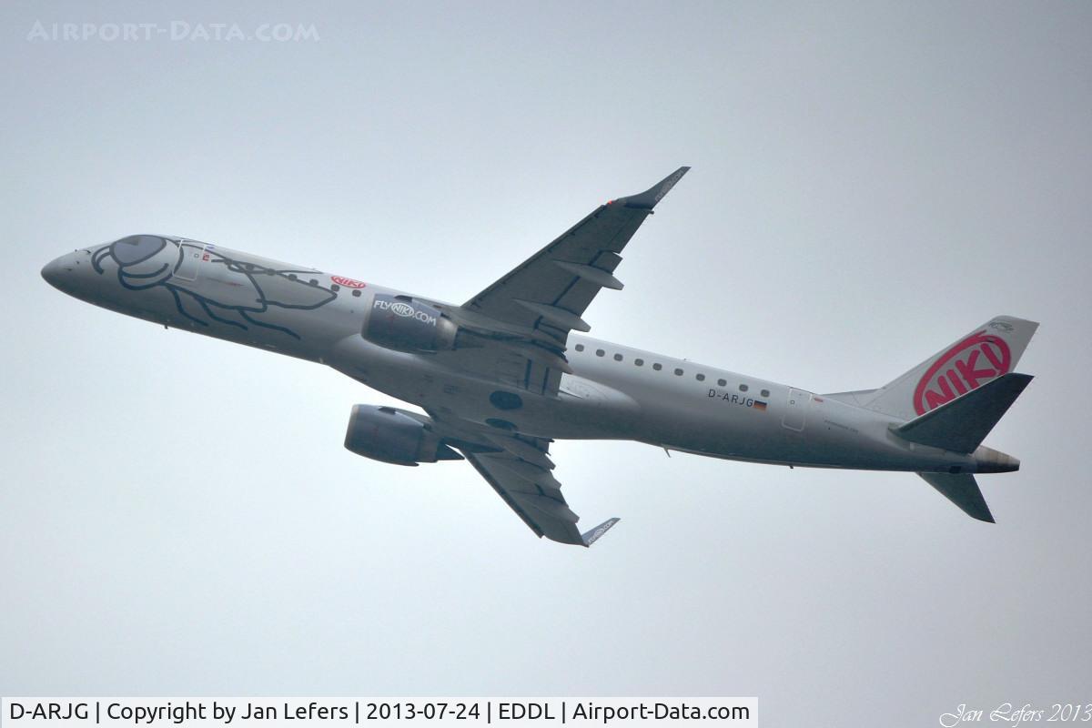 D-ARJG, 2011 Embraer 190LR (ERJ-190-100LR) C/N 19000435, FlyNIKI
