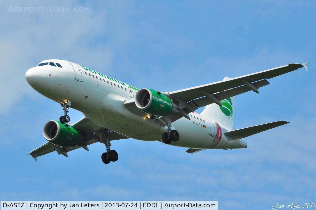 D-ASTZ, 2007 Airbus A319-112 C/N 3019, Germania