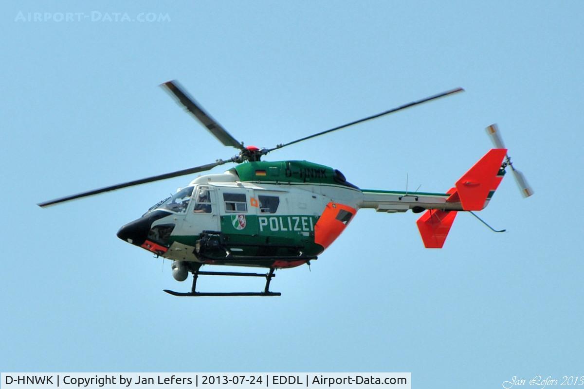 D-HNWK, 1989 Eurocopter-Kawasaki BK-117B-2 C/N 7200, German Police