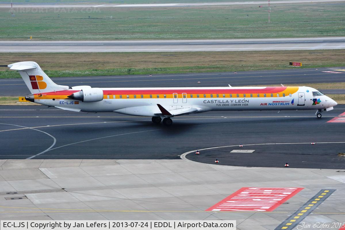 EC-LJS, 2010 Bombardier CRJ-1000ER NG (CL-600-2E25) C/N 19003, Air Nostrum (Iberia)