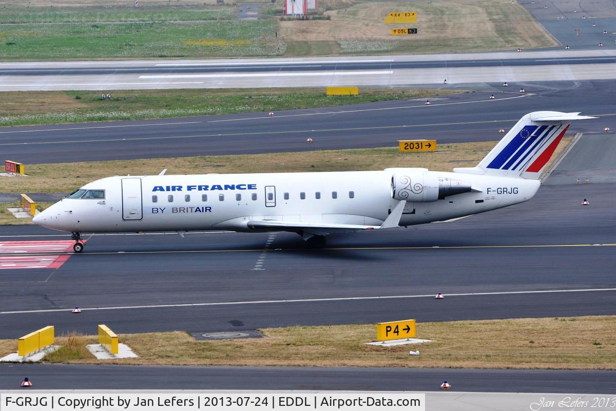 F-GRJG, 1996 Canadair CRJ-100ER (CL-600-2B19) C/N 7143, Air France