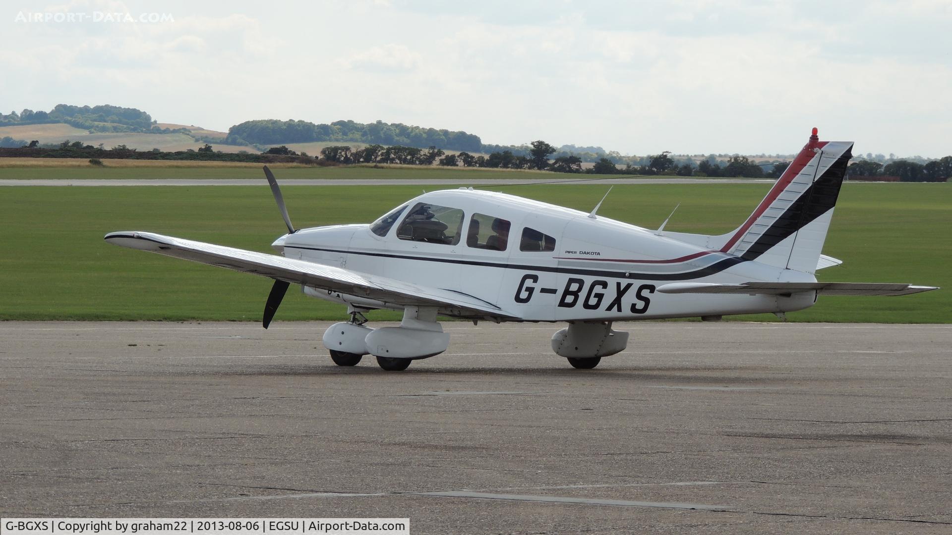 G-BGXS, 1979 Piper PA-28-236 Dakota Dakota C/N 28-7911198, Duxford - Aug 2013