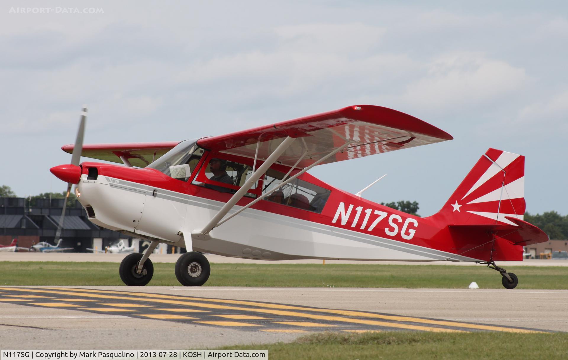 N117SG, 2004 American Champion 7GCBC C/N 1358-2004, American Champion 7GCBC