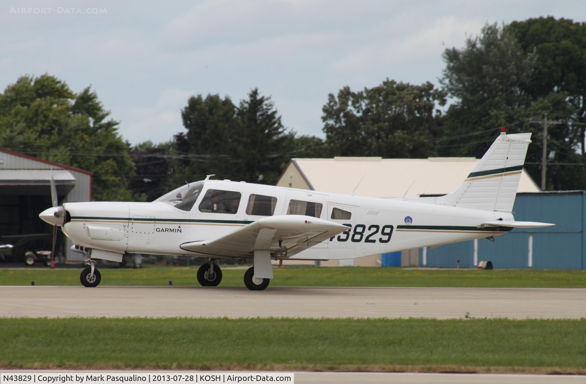 N43829, 1977 Piper PA-32R-300 Cherokee Lance C/N 32R-7780527, Piper PA-32R-300