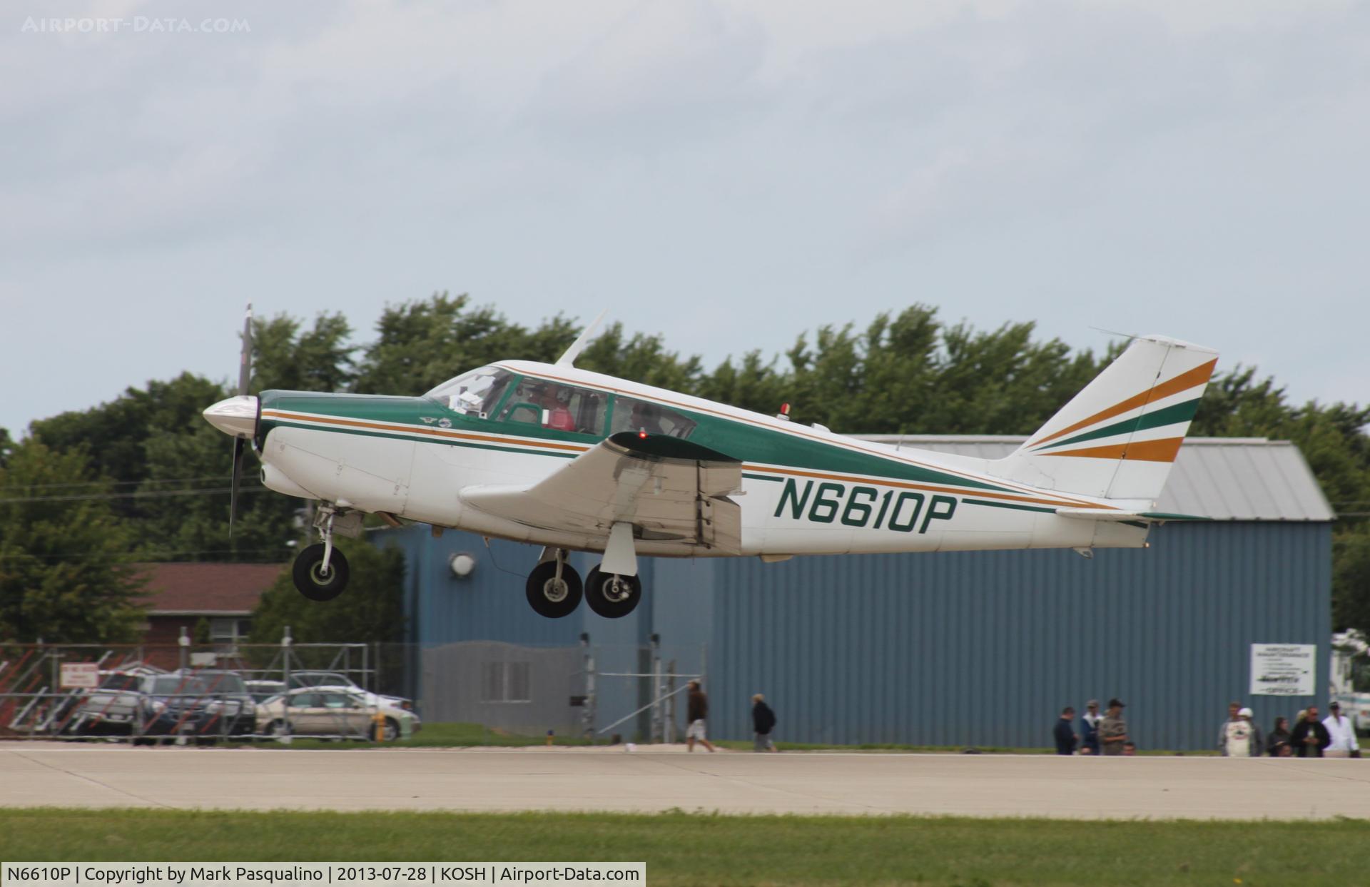 N6610P, 1960 Piper PA-24-180 Comanche C/N 24-1731, Piper PA-24-180